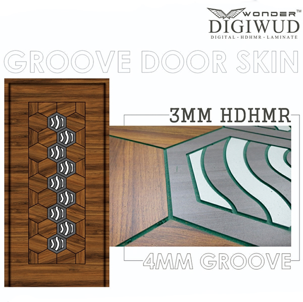Groove Door Skin